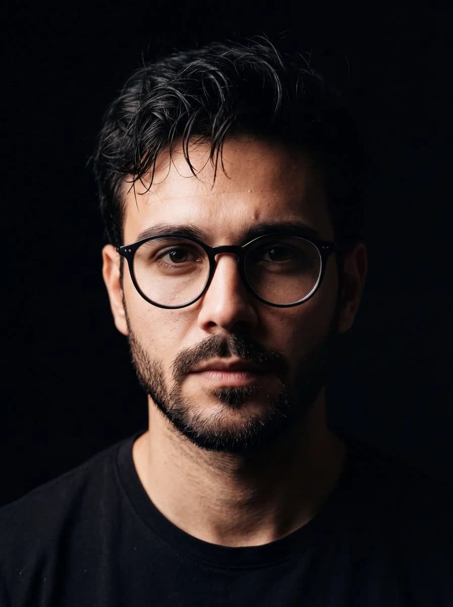 Cinematic character portrait