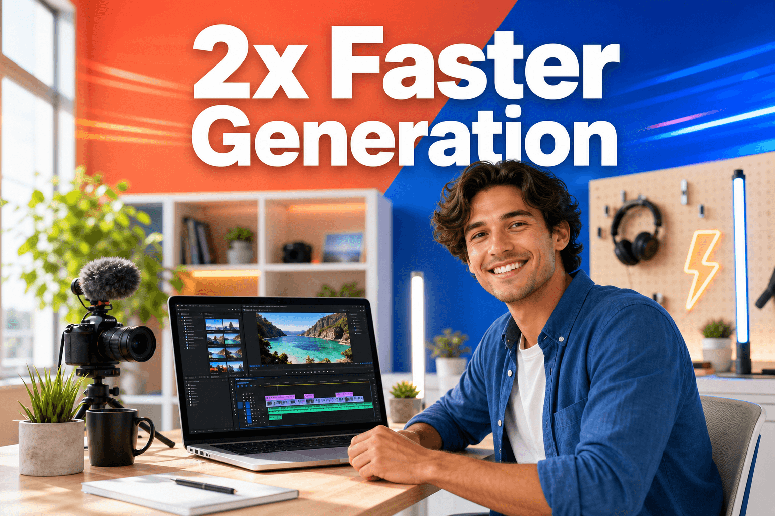Seedance 2.1 faster generation feature
